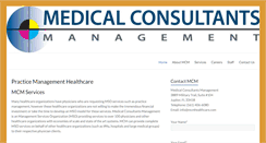 Desktop Screenshot of mcmhealthcare.com